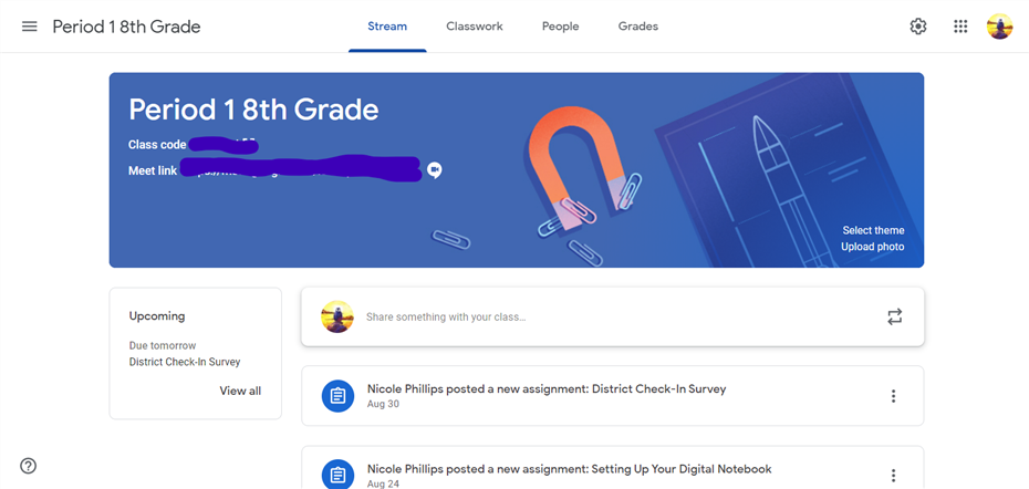 Google classroom